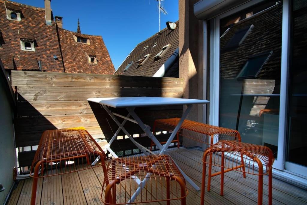 L'Or - Typical Alsacian Apartment In Strasbourg Exterior foto